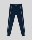Trackline Riviera Leggings back view in Navy Blue
