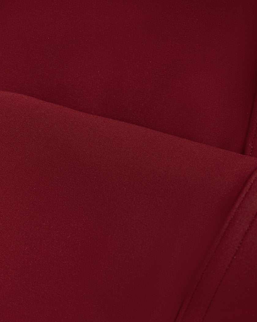 Smooth stretch fabric detail of the TrackLine Riviera Sports Bra