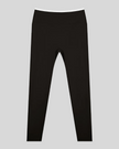 TrackLine Sculpt Leggings in black and white front view with high-rise waistband and sculpting fit