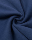 Detailed fabric texture closeup of the Athlesi TrackLine Slit Skirt in blue