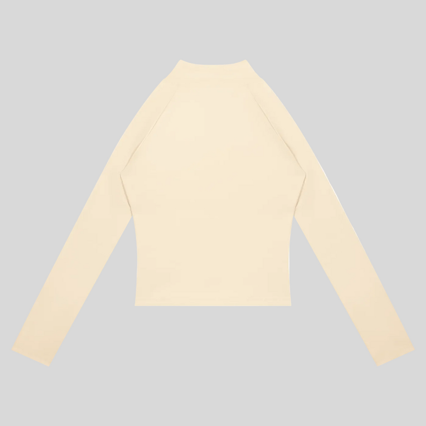 TrackLine Synergy Performance Jacket in Apricot, back view