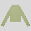 TrackLine Synergy Performance Jacket in Green Bean, back view