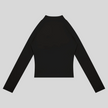 TrackLine Synergy Performance Jacket in Black, back view