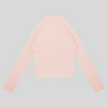 TrackLine Synergy Performance Jacket in Light Pink, back view