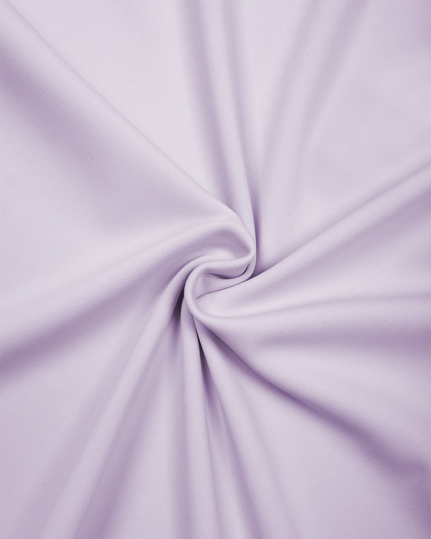 Detailed view of stretch knit construction on TrackLine Synergy Performance Jacket in Light Purple