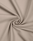 Detailed view of stretch knit construction on TrackLine Synergy Skirted Leggings in Light Coffee
