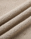 Closeup of soft fleece interior lining on Vintage Washed Edition Pants in Coffee