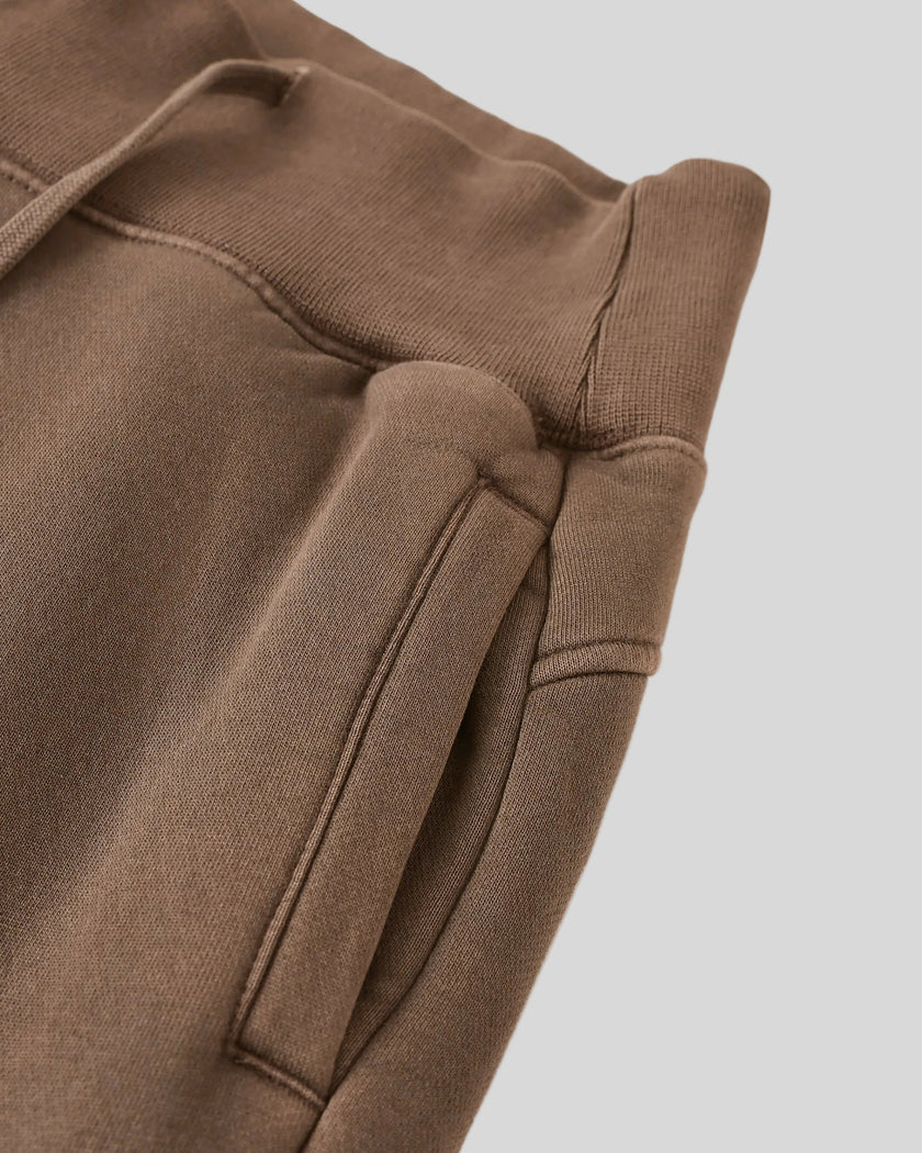 Closeup of side pocket construction and vintage washed fabric on Vintage Washed Edition Pants
