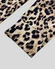 Detail of pant hem on Athlesi leopard set