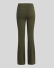 Back 3D view of Athlesi FlexEase Pocket Active Pant in army green