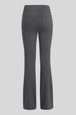 Back 3D view of Athlesi FlexEase Pocket Active Pant in dark gray