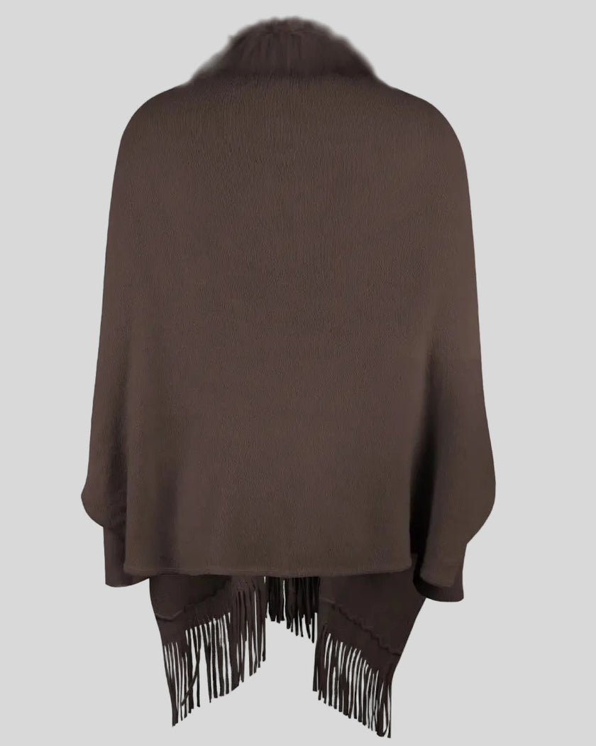 3D product back view of the SoftMotion Layer in chocolate, highlighting the relaxed and flowy design