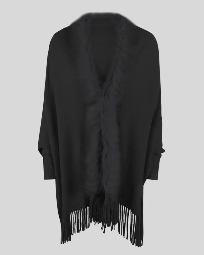 3D product front view of the SoftMotion Layer in black, highlighting the soft, fluid drape