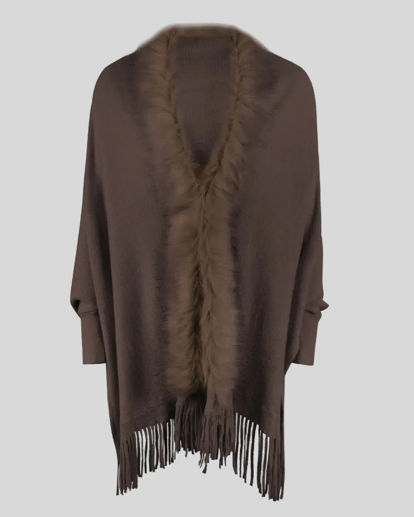 3D product front view of the SoftMotion Layer in chocolate, highlighting the soft, fluid drape