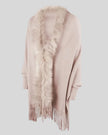 3D product side view of the SoftMotion Layer in blush pink, highlighting the Fringe details