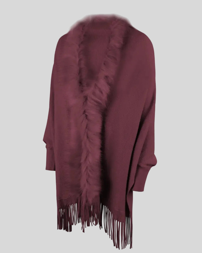 3D product side view of the SoftMotion Layer in wine, highlighting the Fringe details